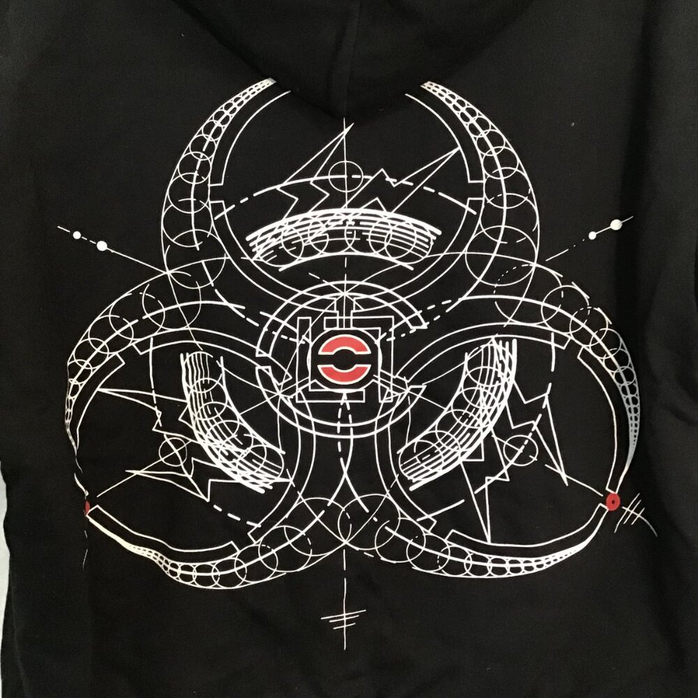 Clot X Fragment X Innersect Design Black Hoodie S… - image 6